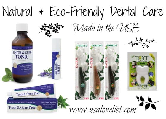 Three New Finds for Natural Dental Care, Made in the USA