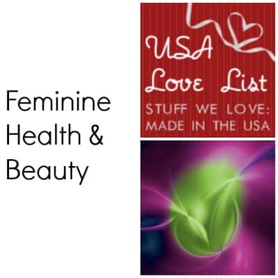 Made in USA Personal Care – Feminine Health Care Products