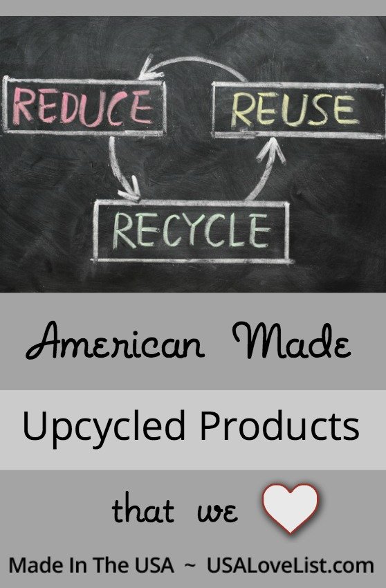 Upcycled products we love via USALoveList.com