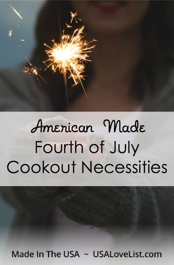 Fourth of July cookout necessities