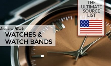 Made in USA Watches & Watch Bands: A USA Love List Source Guide