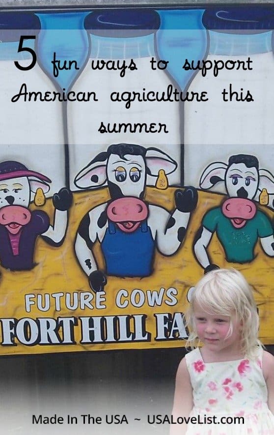 Support American agriculture