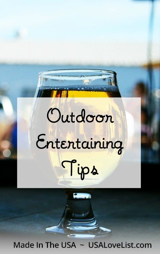 Impress those outdoor dinner party guests with these American made items!