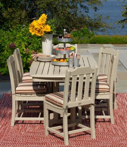 Outdoor entertainging tips | LL Bean All- Weather furniture #madeinUSA