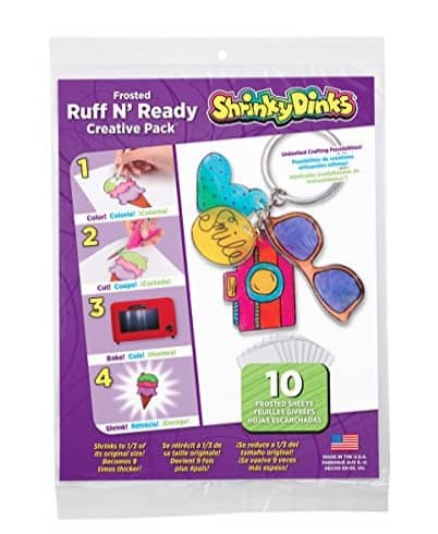 Screen Free Family Fun Time: Shrinky Dinks #usalovelisted