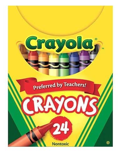 Best Made in USA School Supplies: Crayola crayons #madeinUSA #usalovelisted #backtoschool #schoolsupplies