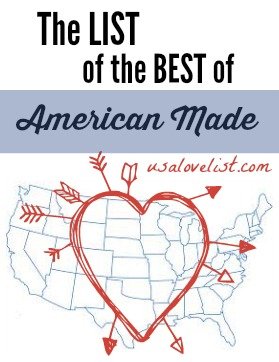 The List of the Best of American Made