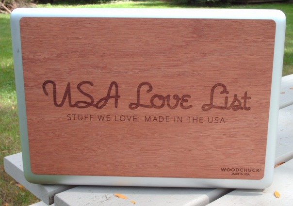 Woodchuck Mac skin . Made in Minnesota from 100% real wood. American Made Tech Accessories via USA Love List