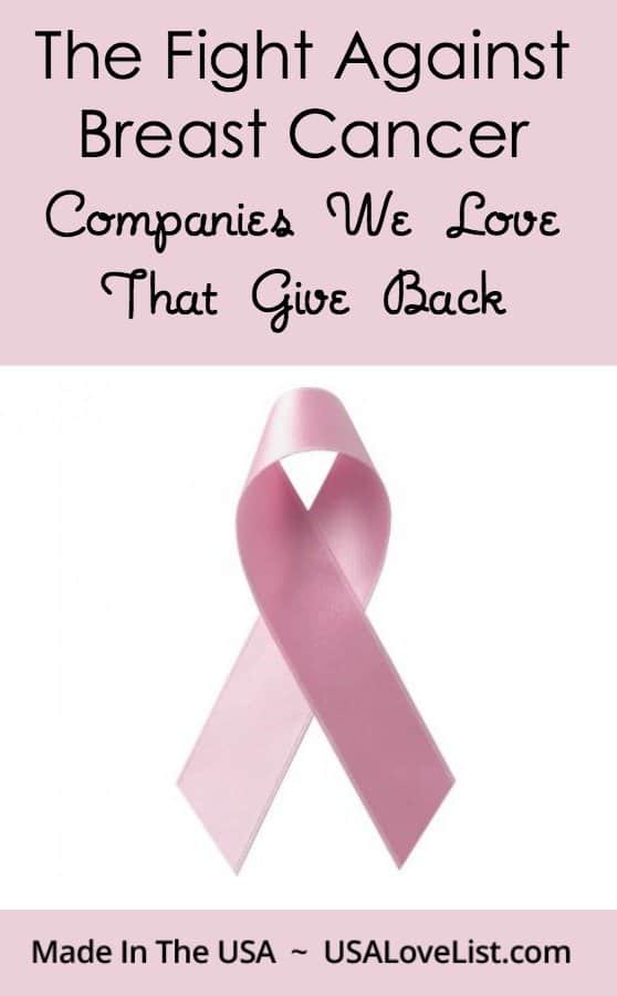 Breast Cancer Awareness Month 2016 | American made companies that give back