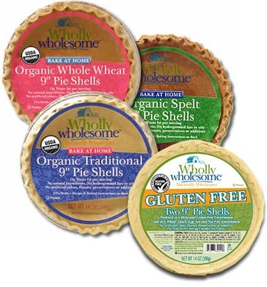 Wholly Wholesome pie shells | organic, gluten free pie shells