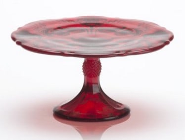 Mosser Glass pie stand | Made in USA | Thanksgiving table