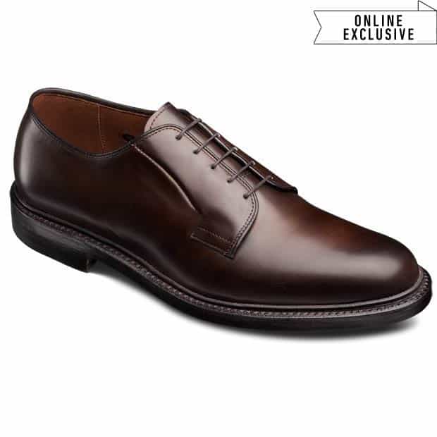 Leeds Plain-toe Lace-up Oxford Men's Dress Shoes made in Wisconsin by Allen Edmonds #giftsformen #manstyle 