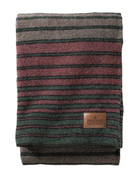 Hemrich Stripe Camp Blanket made in Oregon by Pendleton #giftsformen #mancave #madeinUSA