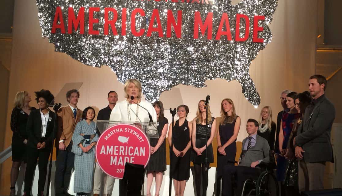 Inspired by Martha Stewart’s 2014 American Made Summit & Awards