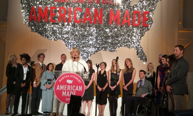 Inspired by Martha Stewart’s 2014 American Made Summit & Awards