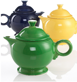 Useful gifts: Fiesta Teapot #holidaygifts #madeinUSA #USALovelsited #tea 