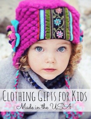 Clothing Gifts for Kids, Made in the USA
