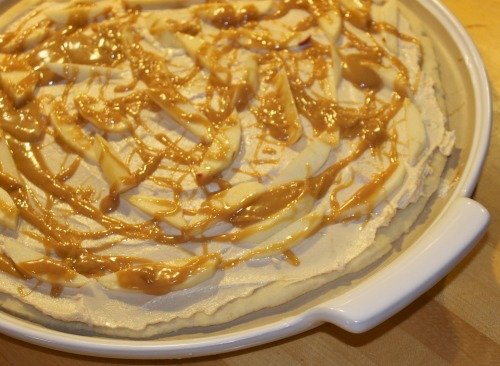 caramel pizza