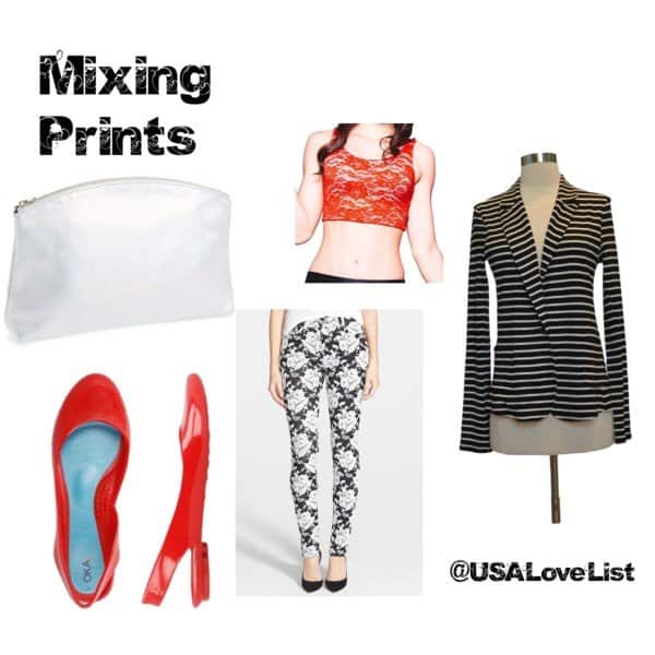 How to mix prints. American #style