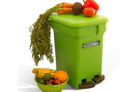 Easy Kitchen Composting with the American Made CompoKeeper
