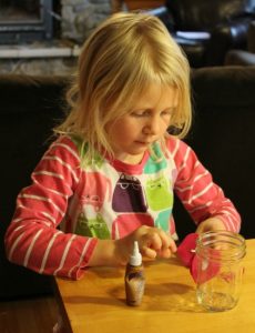 How to make Valentine Candy Jars with the kiddos for teacher gifts