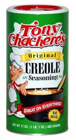 Celebrate Mardi Gras, with Ten Things We Love, Made in Louisiana, Like Tony Cacheres' Seasoning #usalovelisted #madeinLouisiana 