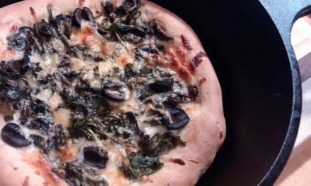 Cast Iron Pizza: This Spinach Pizza Recipe Will Be a Favorite