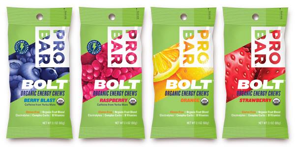 PROBAR Bolt Energy Chews For Sustained Energy On The Go - Great For Camping via USALoveList.com