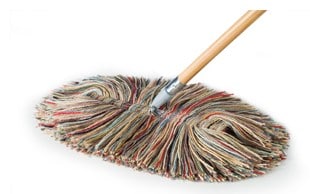 Slack Dust Mop catches dust bunnies in a flash! #madeinUSA 