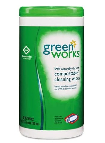 Green Works non wood cleaning wipes #madeinUSA 