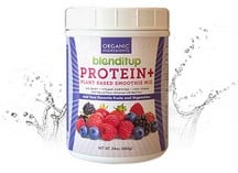 Blenditup Berry Protein+ Smoothie Mix | Organic plant protein, Omega 3, real fruit, chia seeds