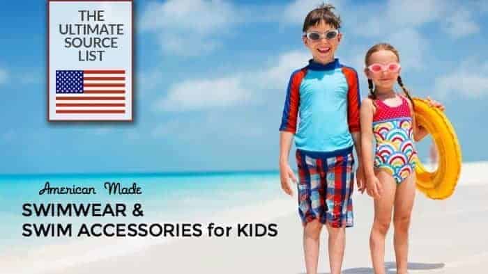 American Made Kids’ Swimwear & Swim Accessories for Children of All Ages