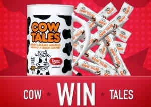 Just in time for an American made Fourth of July! Enter now to win 10 Cow Tales tumblers + 11 POUNDS of Mini Cow Tales! Ends 6/18/15.