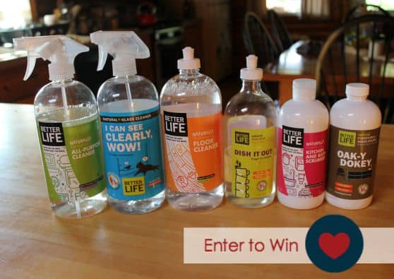 Giveaway: Better Life Cleaning Products