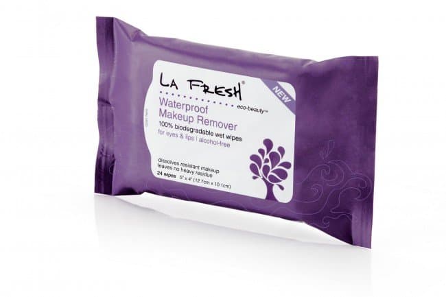 Summer beauty tips and American made products we love: LA Fresh Waterproof Makeup Remover Wipes 