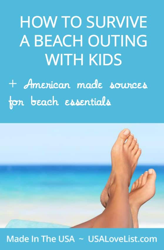 Needed beach gear and tips on how to make an outing to the beach with kids stress free 