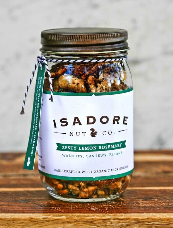 American Made Paleo Gifts - Gluten-, Egg-, Sugar-, Soy- Free Nuts from Isadore Nut Co via USALoveList.com