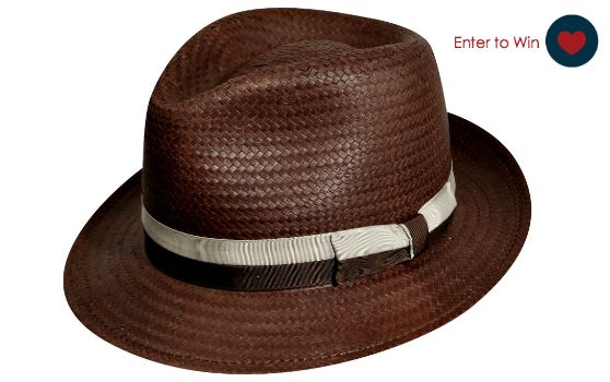 Giveaway:  Win The Redway Litestraw Trilby Hat From hats.com