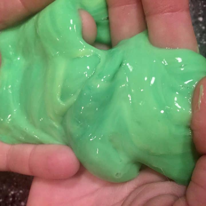 Make your own slime for Halloween using made in the USA ingredients.