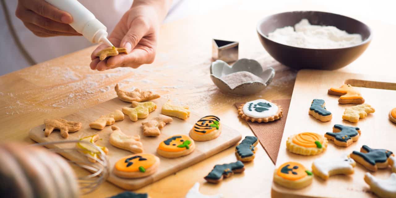 Halloween Sugar Cookies with American Made Baking Supplies -USA Love List