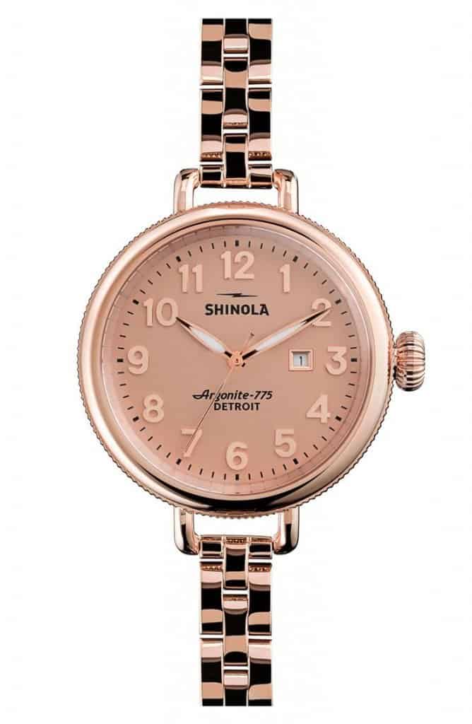 Affordable Luxury Gifts for Women: Watch from Shinola made in Detroit via USALoveList.com