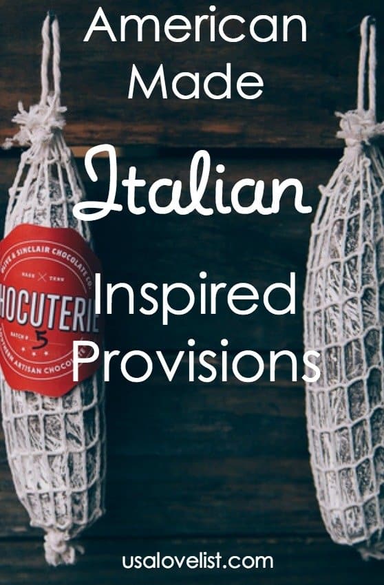 American Made, Italian Inspired Provisions via USALoveList.com