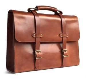 American Made Leather Briefcase from Jackson Wayne | Luxury Gifts For Him