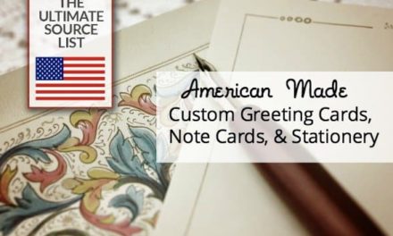 American Made Custom Greeting Cards, Note Cards, & Stationery