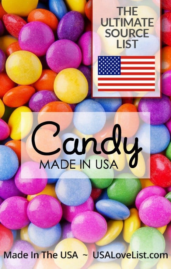 Candy made in USA