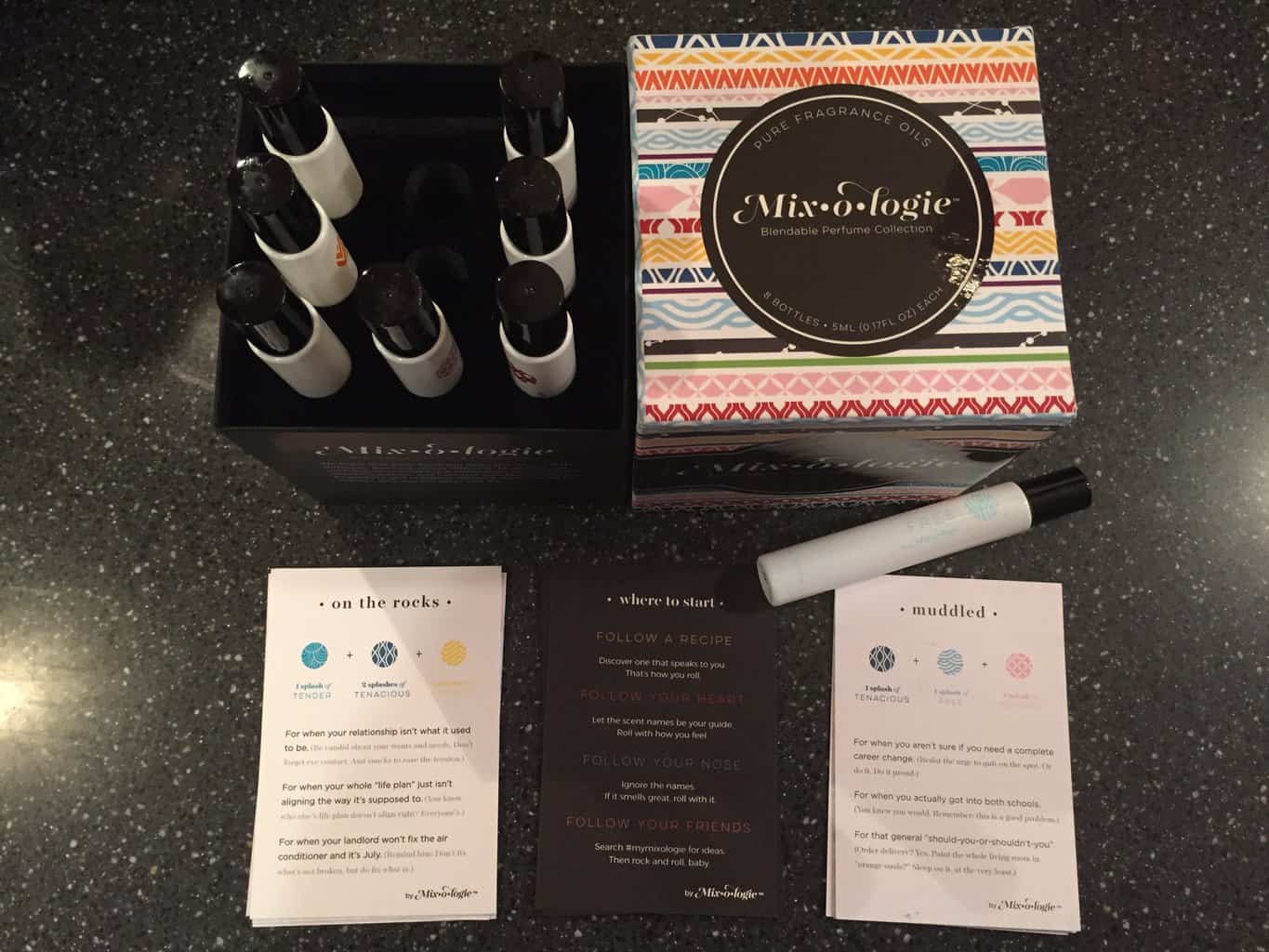 Mixologie Custom Blendable Fragrance Set, crafted in Austin, TX