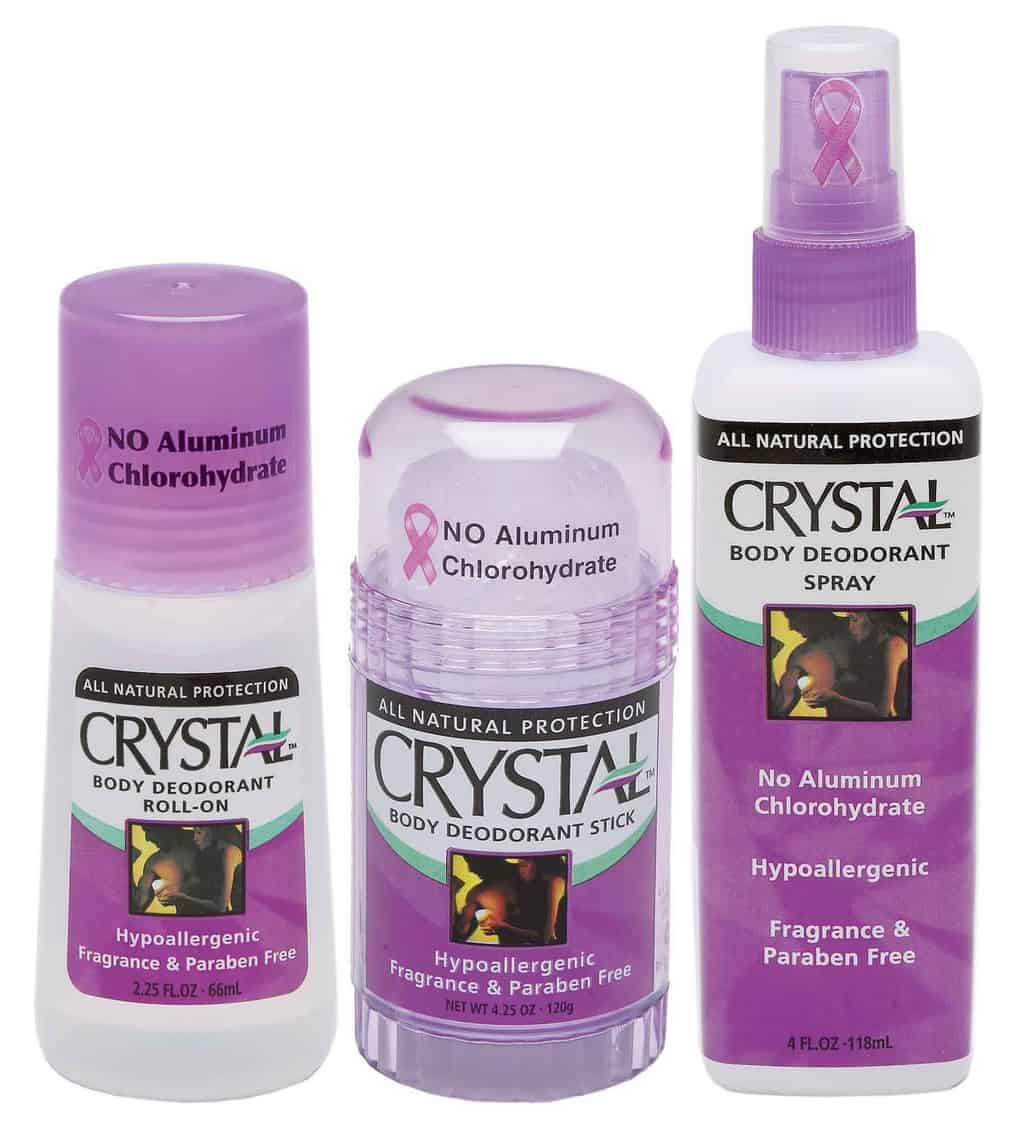 American made vegan beauty brands we love. Crystal deodorant.