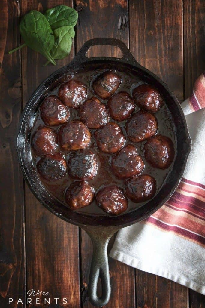 Cast Iron Recipes | Homemade Chicken Meatballs