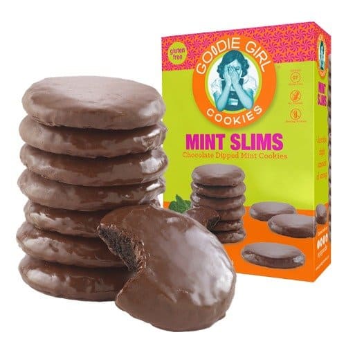 Goodie Girl Mint Slims Gluten Free Version of Girl Scout Thin Mints Cookies