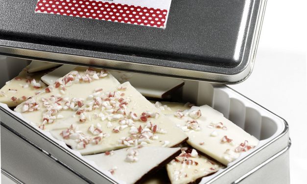 Giveaway: Enter to Win a tin of Annie B’s Peppermint Bark